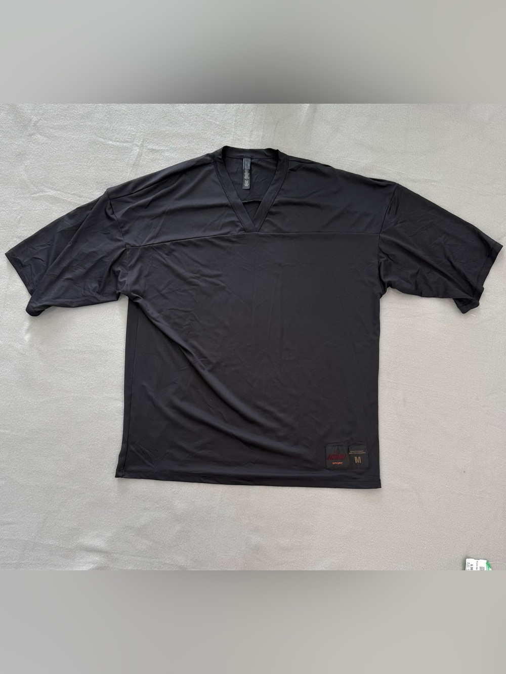 Nike x SKIMS Airy Oversized V-Neck Pullover Women Medium Black Performance